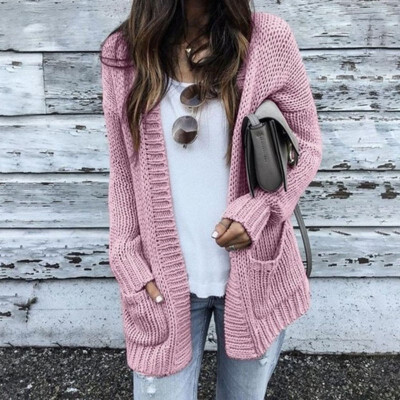 

Women Fashion Autumn&Winter Knit Cardigan Sweater Coat