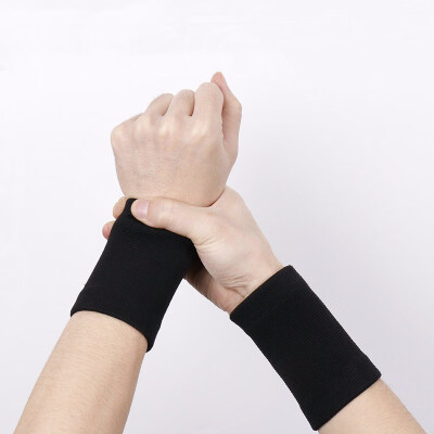 

Knitted Nylon Wristband Basketball Badminton Fitness Running Mountaineering Wristband