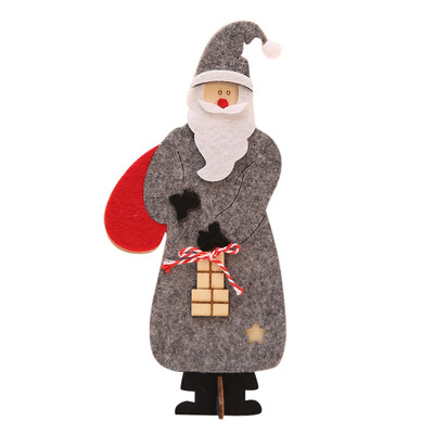 

Toponeto Wooden Christmas Santa Claus Assembling Crafts Home Decor Ornaments