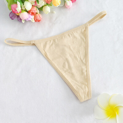 

Lady Thongs G String T Back Backless Low Waist Briefs Underwear Panties Knickers