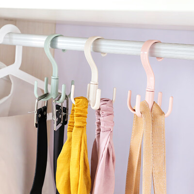 

Greensen Plastic 360 Degree Rotatable Hook Shoes Hair Accessory Bag Holder for Bedroom Bathroom