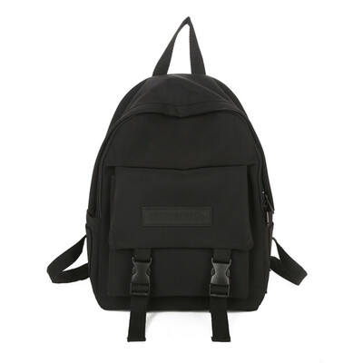 

Backpack Women Backpack Fashion Women Shoulder Bag solid color School Bag
