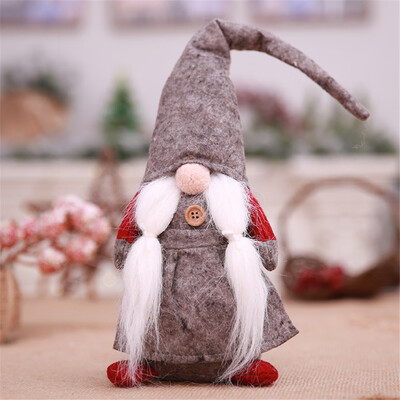 

Tailored 17 Inches Handmade Christmas Gnome Swedish Figurines Holiday Decoration Gifts