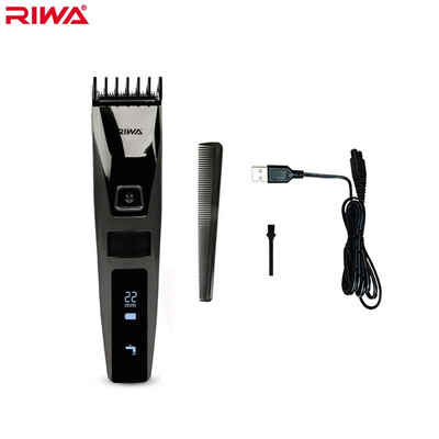 

IPX5 waterproofing hair trimmer liquid crystal intelligent display mens hairdresser rechargeable integrated built-in comb hairdre