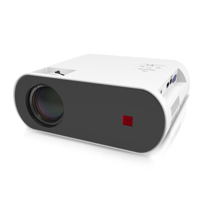 

Y8 Dual Sound Chambers Small-size Projector 80 ANSI Lumen Wifi Portable LED Light USB AV HDMI VGA Port For Office Home Theater Bla