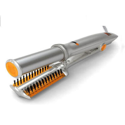 

2 in 1 Travel Curling Straightening Iron Hair Curler Straightener Ceramic Hair Curlers Hair Styling ToolUS PLUG
