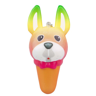 

Gotoamei Kawaii Adorable Butterfly Dog Scented Slow Keychain Stress Reliever Toy