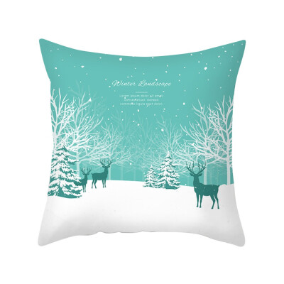 

Tailored Home Nordic Style Cushion Christmas Pillowcase for Living Room Bedroom