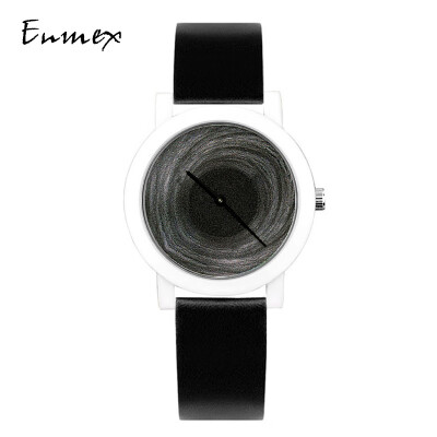 

Enmex lunar concept three-dimensional lunar surface concise creative watch during the translation of holiday gifts