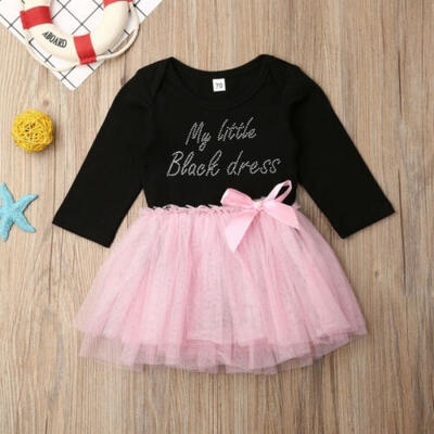 

Lovely Newborn Baby Girl Romper Princess Dress Wedding Party Tutu Dresses