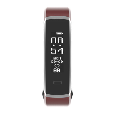 

weipai GT105 Smart Sports Bracelet Tracker Heart Rate Sleep Monitor Intelligent Remind Fitness Wristband With 087inch Screen Watc