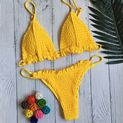 

Roseonmyhand Women sexy Floral Bikini Set Push-Up Padded Swimwear Swimsuit Bathing Beachwear