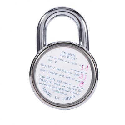 

Greensen Rotary Padlock Digit Combination Code Lock Safe Round Dial Number Luggage Suitcase Security