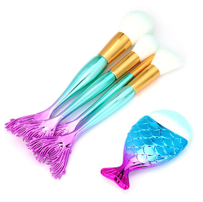 

Toponeto 5PCS Make Up Foundation Eyebrow Eyeliner Blush Cosmetic Concealer Brushes