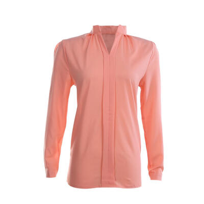 

Spring Fashion Sexy V-Neck Chiffon Blouse Temperament Ladies Pullovers Tops
