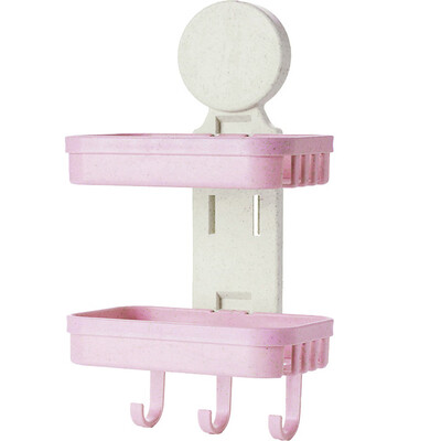 

Siaonvr Bathroom Shower Soap Box Dish Storage Plate Tray Holder Case Soap Holder Double