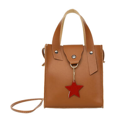 

Star Shoulder Messenger Handbags Purse PU Leather Women Satchel Bags Clutch