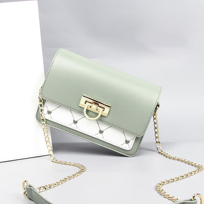 

Foreign-style women tide Korean version of Joker shoulder slung fashion chain small square bag