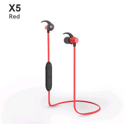 

X5 Wireless Bluetooth Earphone Waterproof Stereo Headset Neck-mounted In-ear Headphone With Microphone For Outdoor Sports