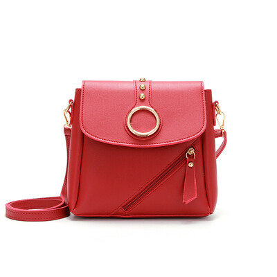 

Women buckle messenger bags 2019 pu leather sling shoulder bag female travel casual crossbody handbags for ladies teenage girls