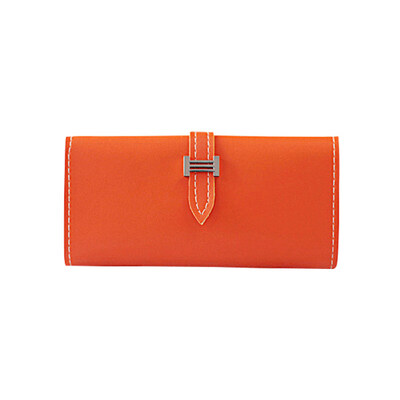 

Womens Solid Color Faux Leather Long Wallet Card Phone Holder Clutch Purse