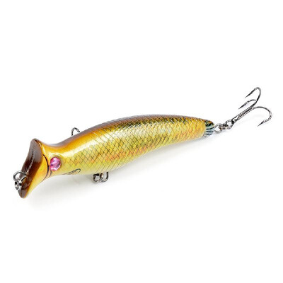 

Artificial Top Water Fishing Lure 3D Eyes Hard Popper Lures for Saltwater Freshwater