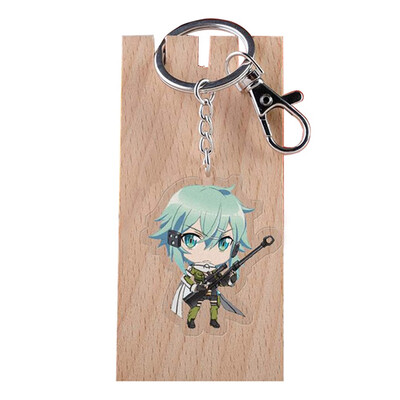 

HOT Anime Sword Art Online Kirito Sword with Sheath Keychain Keyring Pendant