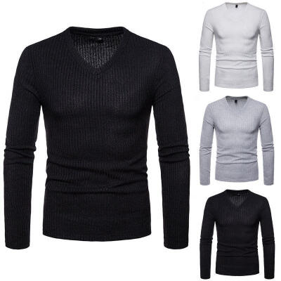 

Sell Well Men´s Fashion Long Sleeve Jumpers Casual Knitwear Sweater Slim Fit Cardigans