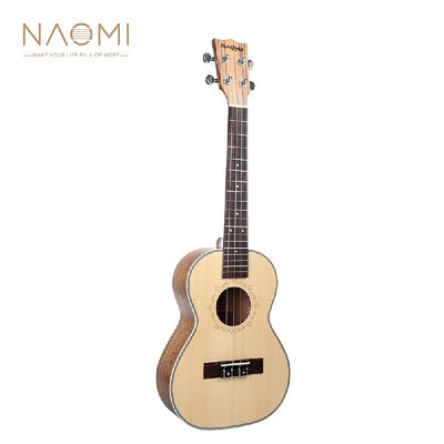 

NAOMI 21 Inch Ukulele Spruce Topboard Zebrawood Backboard Rosewood Fretboard Okoume Headstock Ukeleles Musical Instrument Toy Guit