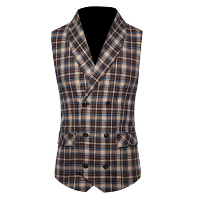 

Toponeto Mens Fashion Business Casual Wedding Waistcoat Tops Vest Jacket Top Coat