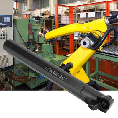 

Greensen 20x200mm S20R-MWLNR08 CNC Lathe Turning Tool Boring Bar Holder with WNMG0804 Blade