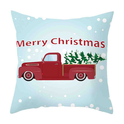 

Siaonvr Christmas Pillow Cover Decor Pillow Case Sofa Waist Throw Cushion Cover