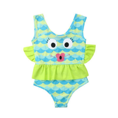 

Newborn Kid Baby Girls One Piece Bikini Swimwear Swimsuit Bathing Suit Beach Hot
