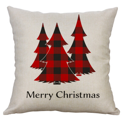 

Siaonvr Christmas Sofa Bed Home Decor Pillow Case Cushion Cover