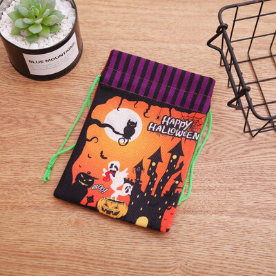 

〖Follure〗Halloween Cute Witches Candy Bag Packaging Children Party Storage Bag Gift