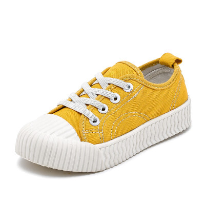 

Children Spring Summer fashion Breathable Anti-Slip Canvas Sneakers Rubber Soft Soled Casual portable Shoes