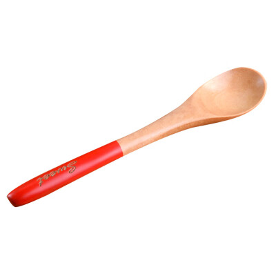 

Gobestart Dessert Small Wooden Spoon Coffee Mixing Spoon Childrens Ice Cream Wooden Spoon