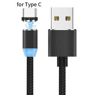 

Sovawin 1m Magnetic Micro USB Cable Mobile Phone Charger 2A Type c Android Fast Charging for Iphone 7 6s for Samsung for Xiaomi