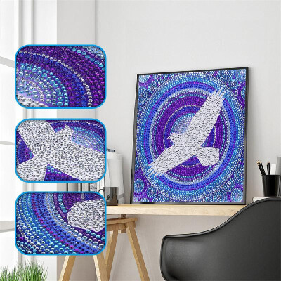 

5D DIY Special Shaped Diamond Painting Crossing Stitch Full Drill Crystal Rhinestone Embroidery Paintings Arts Crafts Gifts Home W