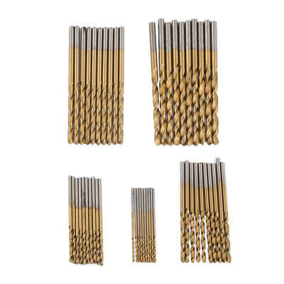 

50PCS 1mm-3mm Mini Micro Round Shank Drill Bits Set Small Precision HSS Twist Drill for Angle Iron Plastic Woodworking