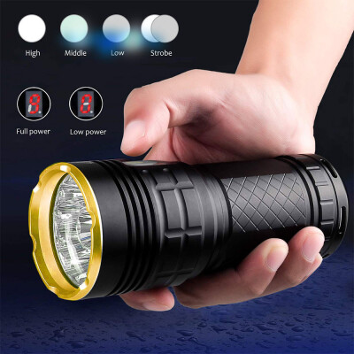 

Saidsome SupwildFire 7 x XM- T6 LED Power Digital Display Hunting Flashligt flashlight lamp