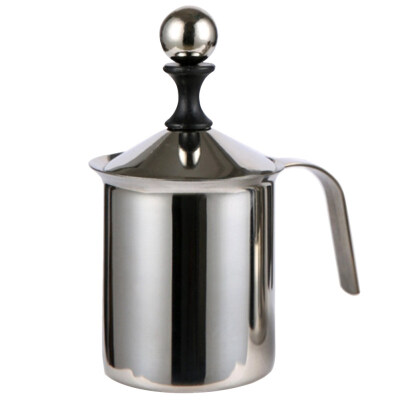 

400cc Handheld Stainless Steel Frothing Pitcher Milk Coffee Cappuccino Cup Mug