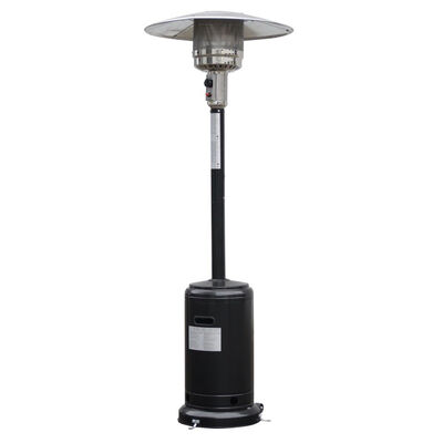 

Patio Propane Standing LP Gas Steel Accessories Heater-black