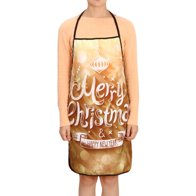 

Toponeto Christmas Decoration Waterproof Apron Christmas Dinner Party Apron
