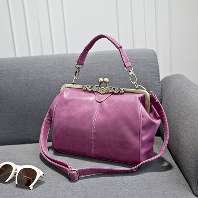 

2017 new brand vintage bags retro PU leather tote bag women messenger bags small green clutch ladies shoulder handbags
