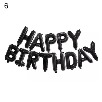 

Happy Birthday Letter Alphabet Air Balloon Kids Toy Wedding Party Decoration