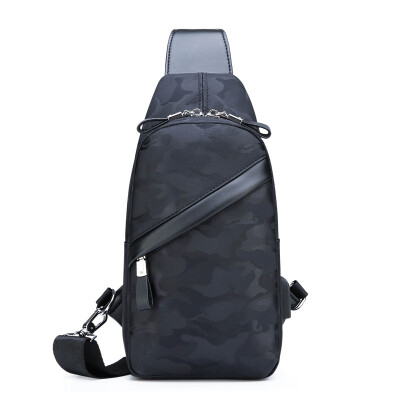 

Camouflage chest bag mens bag shoulder bag Messenger bag sports bag canvas backpack casual Oxford cloth mens bag tide