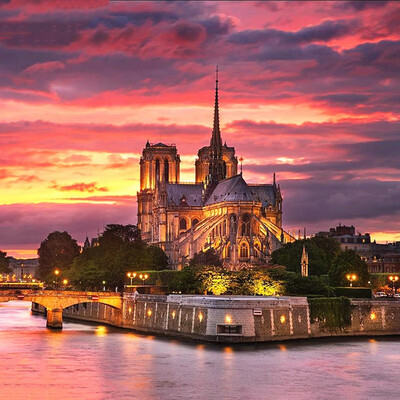 

5D Diamond Painting Scenic Notre Dame De Paris Full Square Embroidery Sale Diamond Mosaic Rhinestone Picture Decor Home