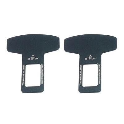 

2PCS Universal Car Lock Belt Adjustment Buckle Seat Belt Socket Buckle Clasp Vehicle Mounted Belt Clip