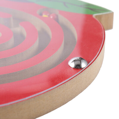 

〖Follure〗Kids Magnetic Maze Toys Kids Wooden Game Toy Wooden Intellectual Jigsaw Board